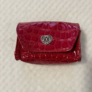 Credit card and rewards card holder for wallet - with letter separators